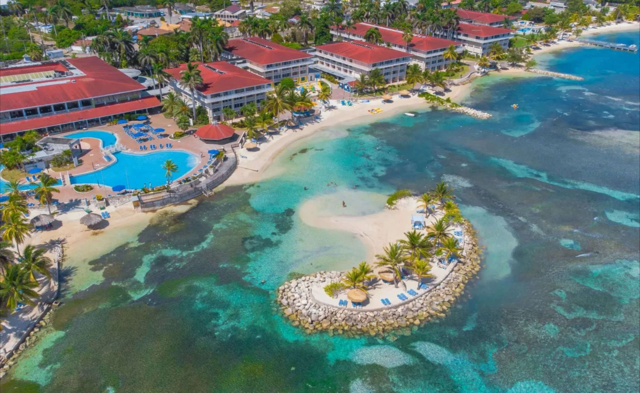 aerial view of Catalonia Montego Bay