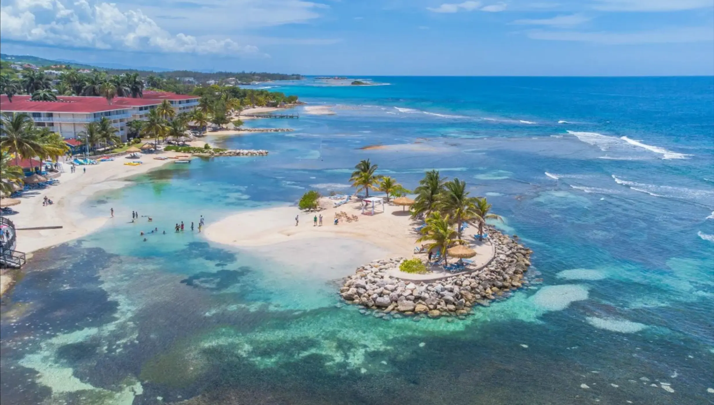 Private island at Catalonia Montego Bay