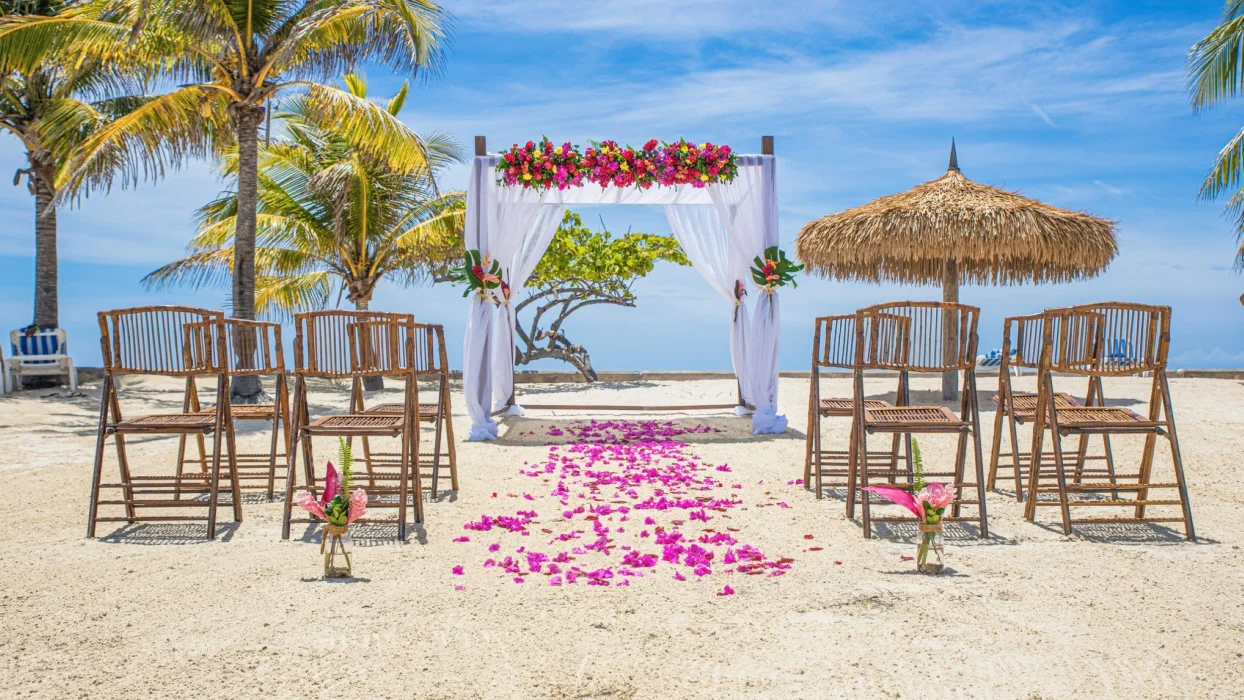 East Beach venue at Catalonia Montego Bay