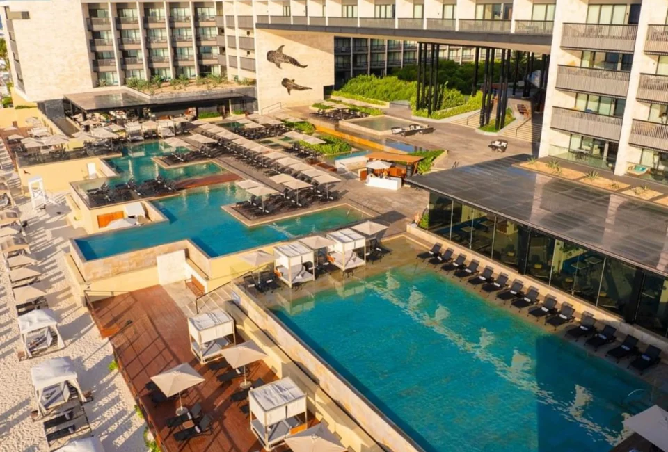 aerial view of Devossion by Live Aqua Playa del Carmen