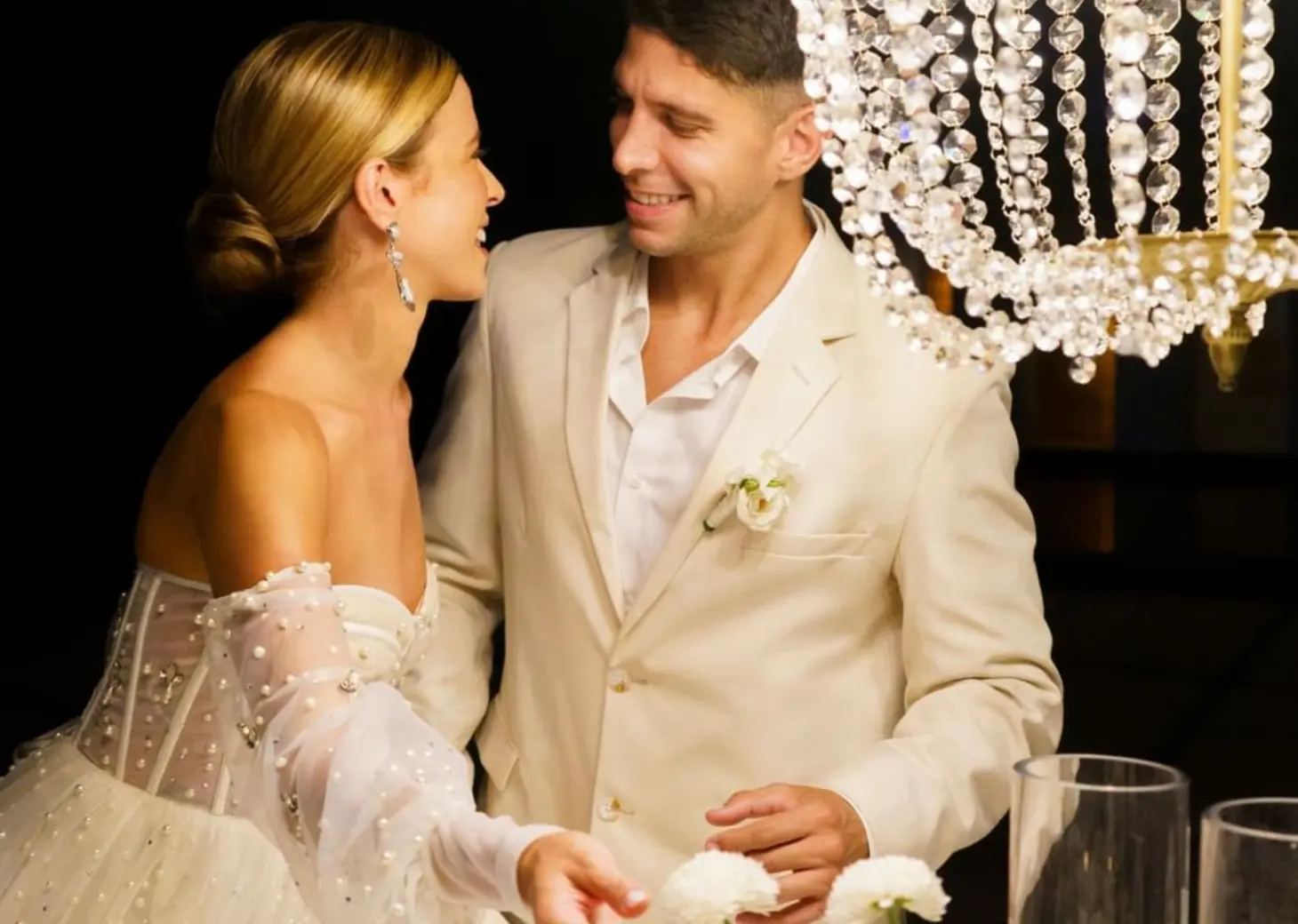 bride and groom at Devossion by Live Aqua Playa del Carmen