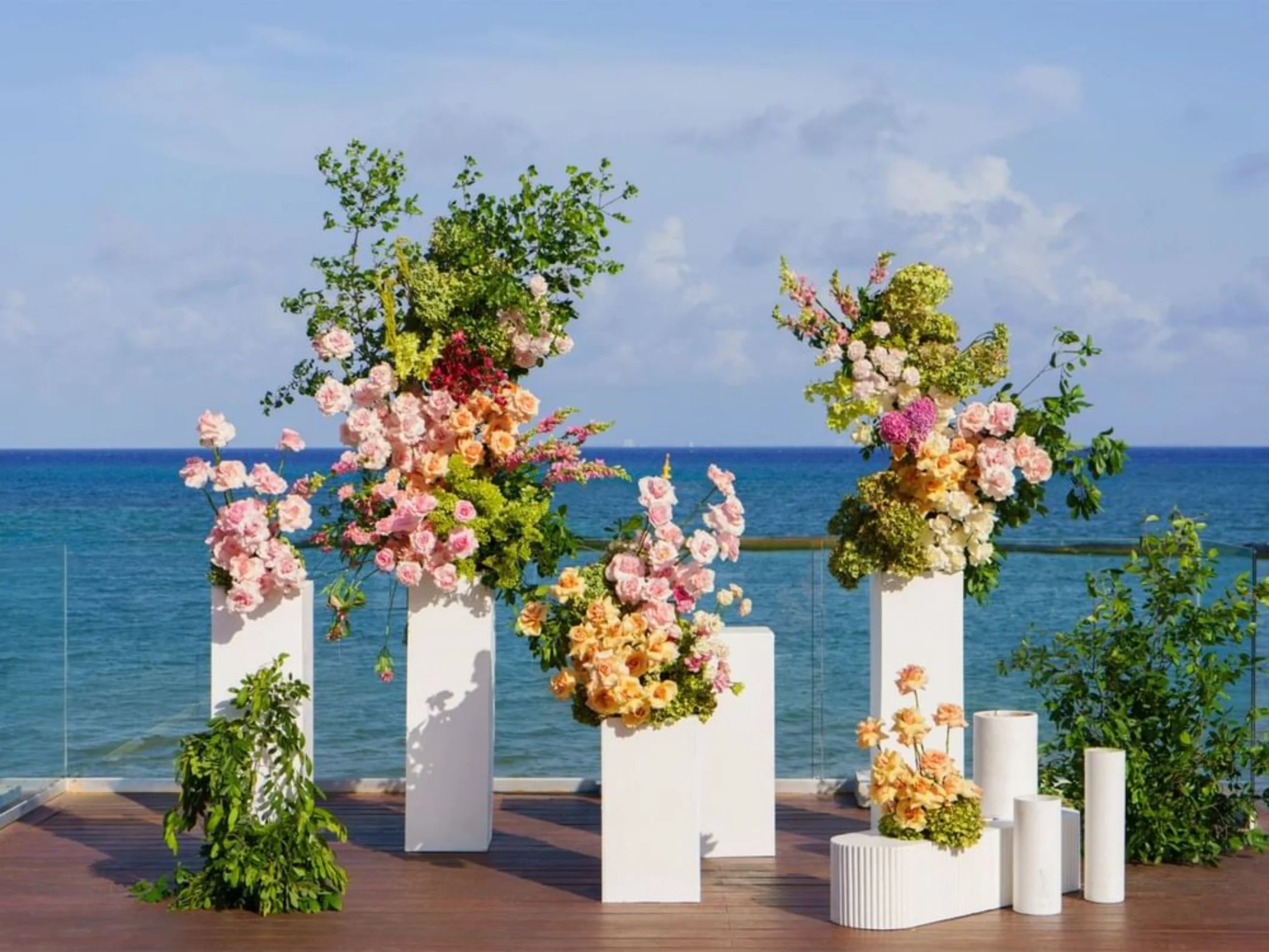 infinity deck venue at Devossion by Live Aqua Playa del Carmen