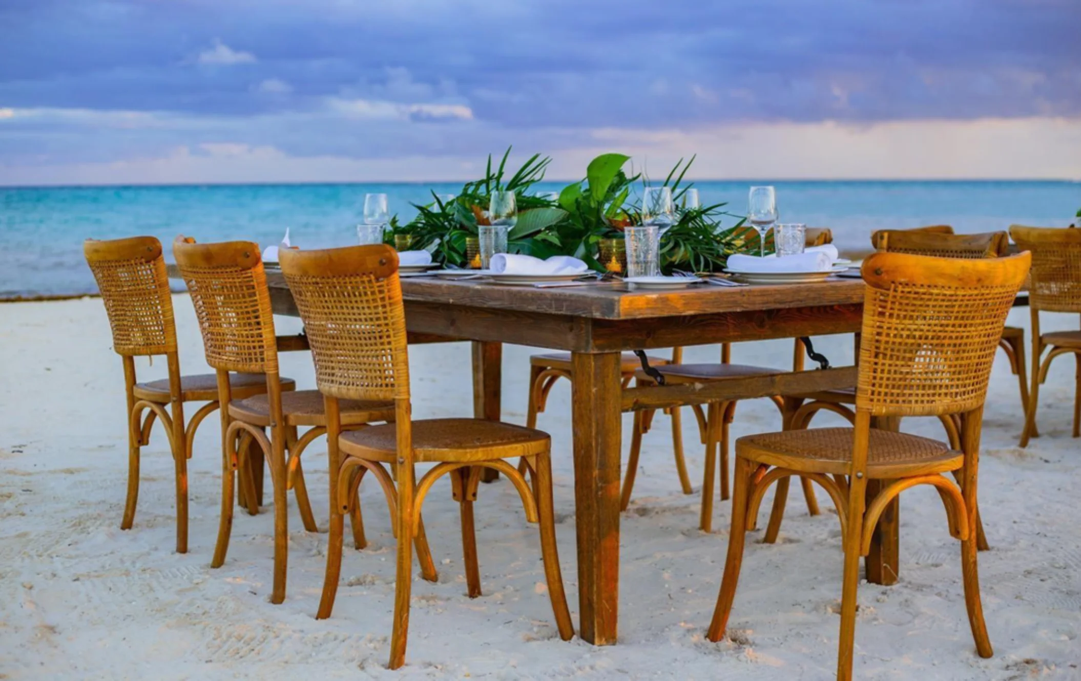 beach area venue at dreams cap cana