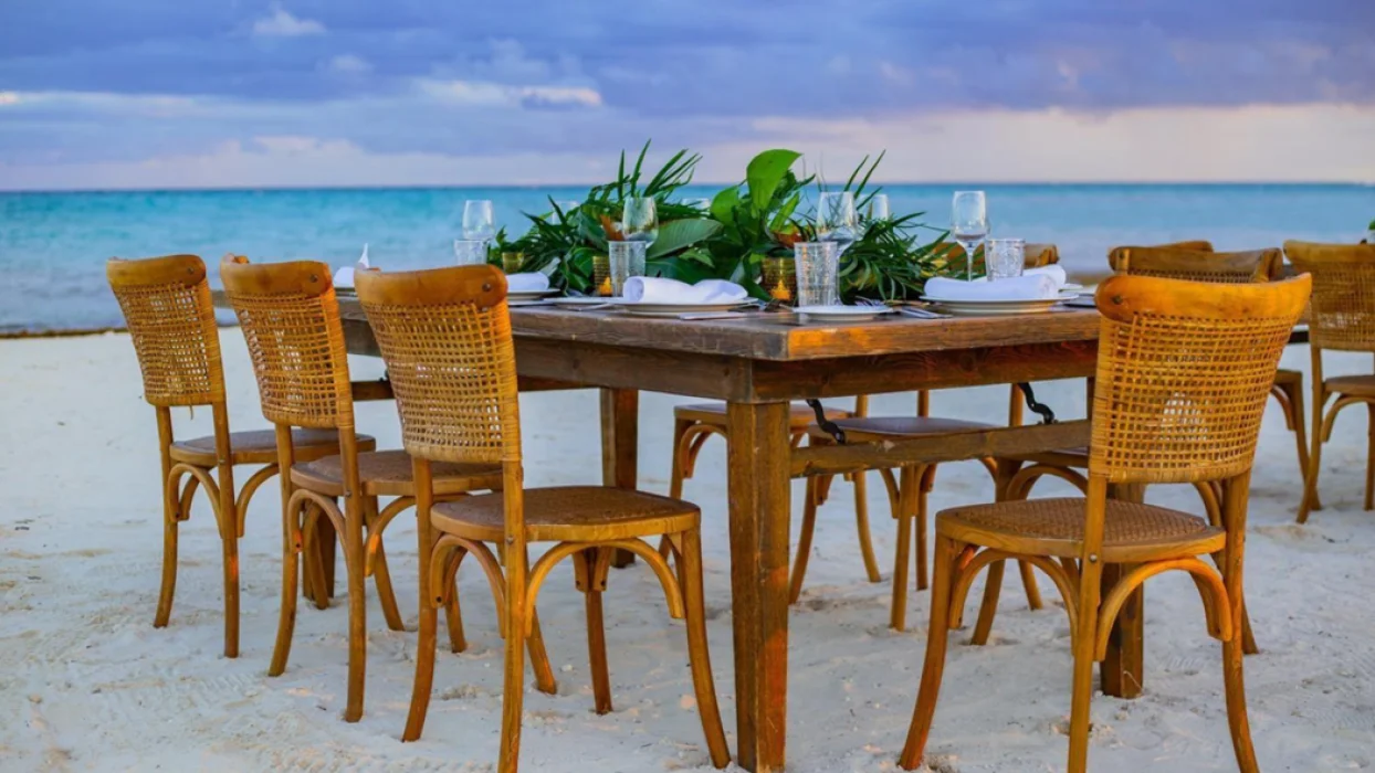 beach area venue at dreams cap cana