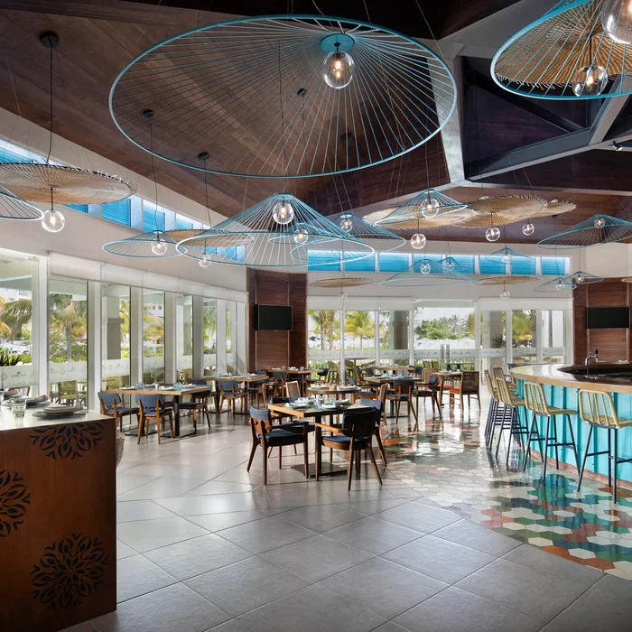 Caribbean restaurant at dreams cap cana