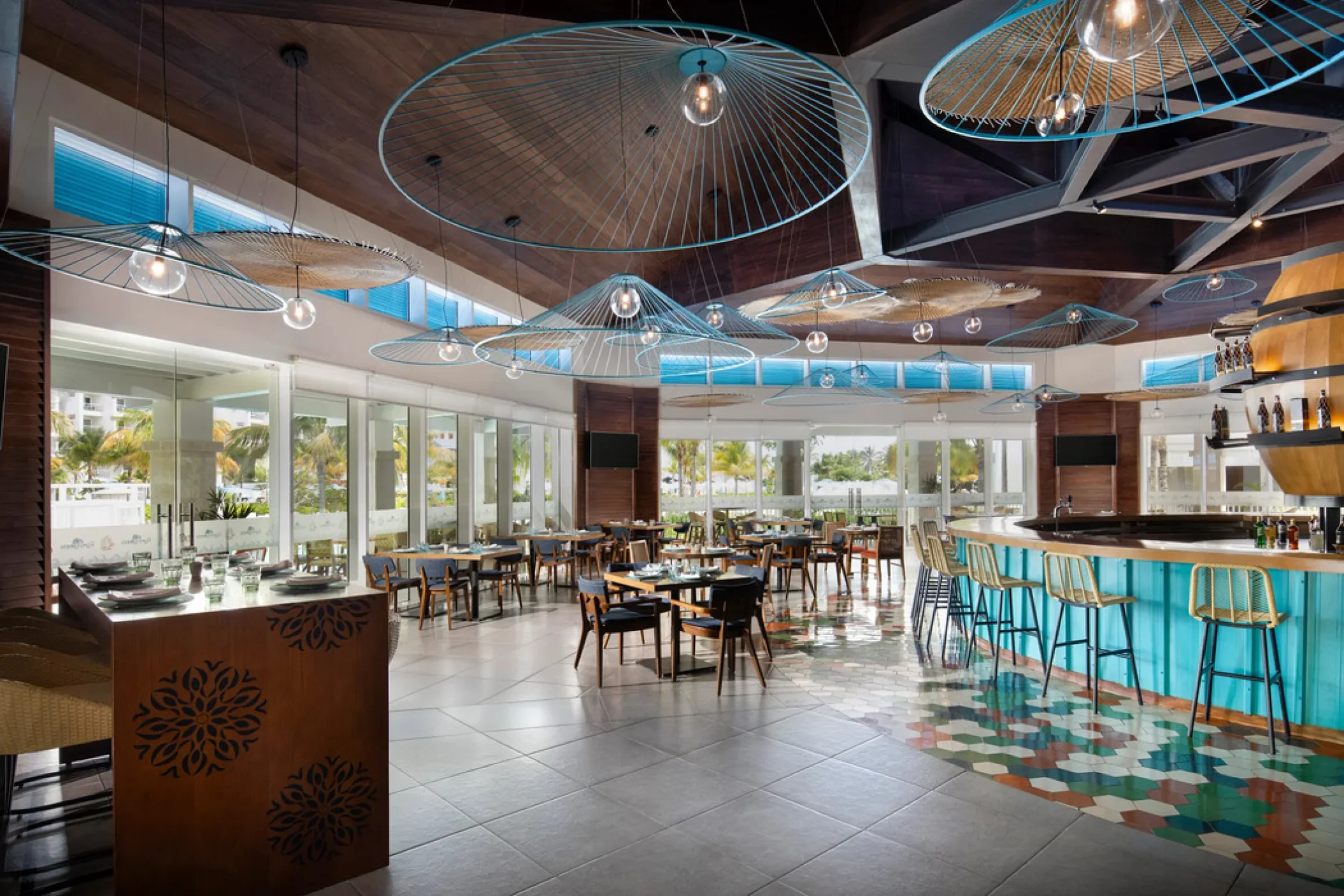 Caribbean restaurant at dreams cap cana
