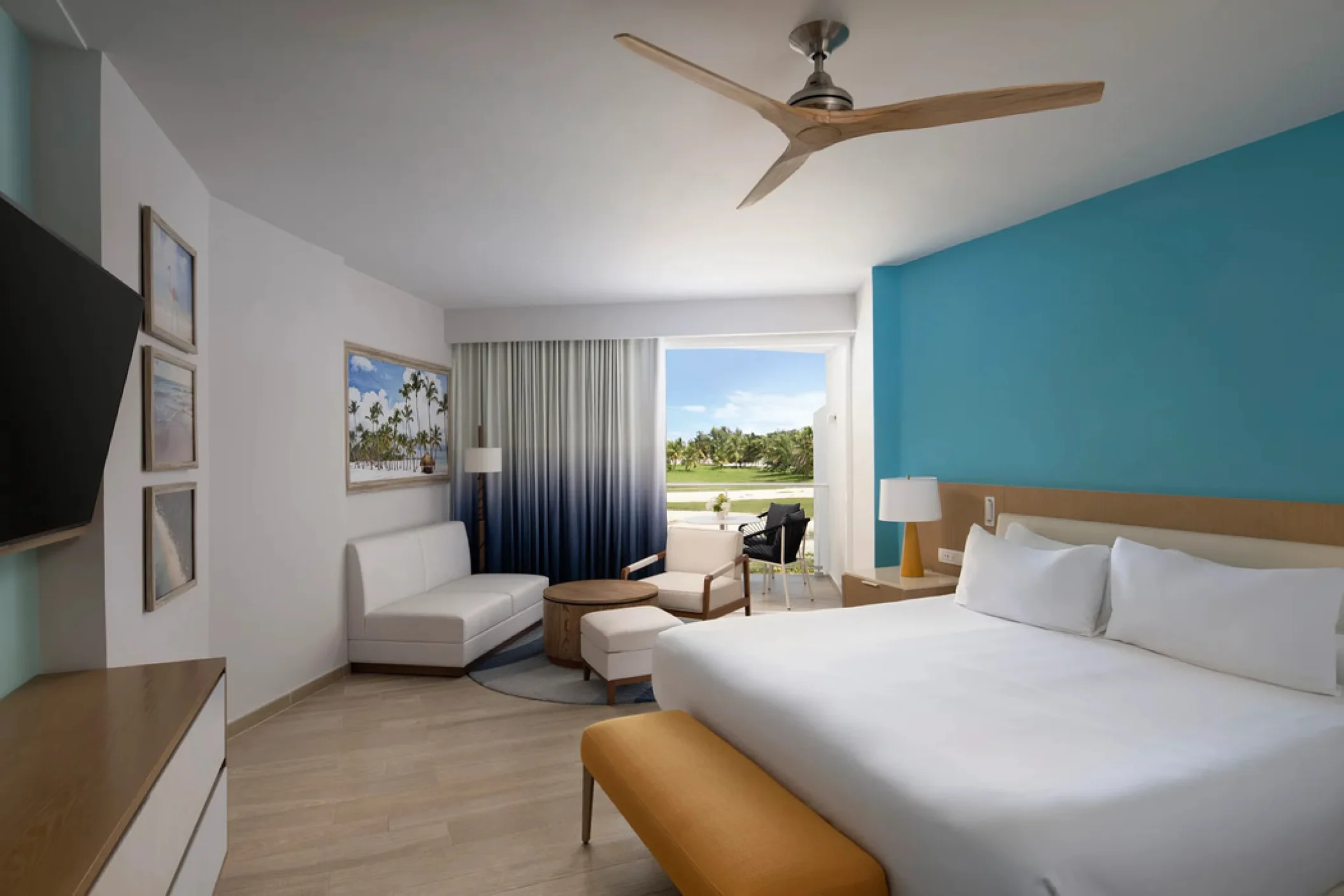 deluxe garden view room at dreams cap cana