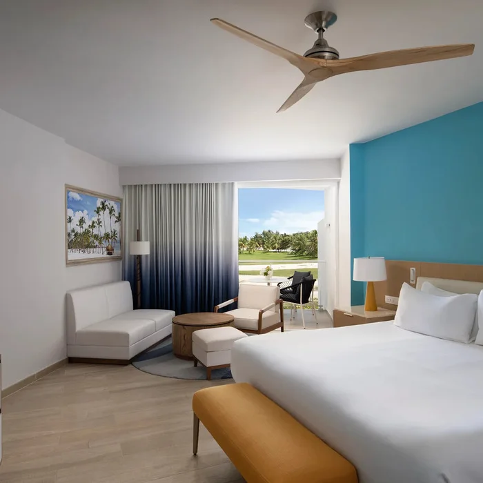 deluxe garden view room at dreams cap cana