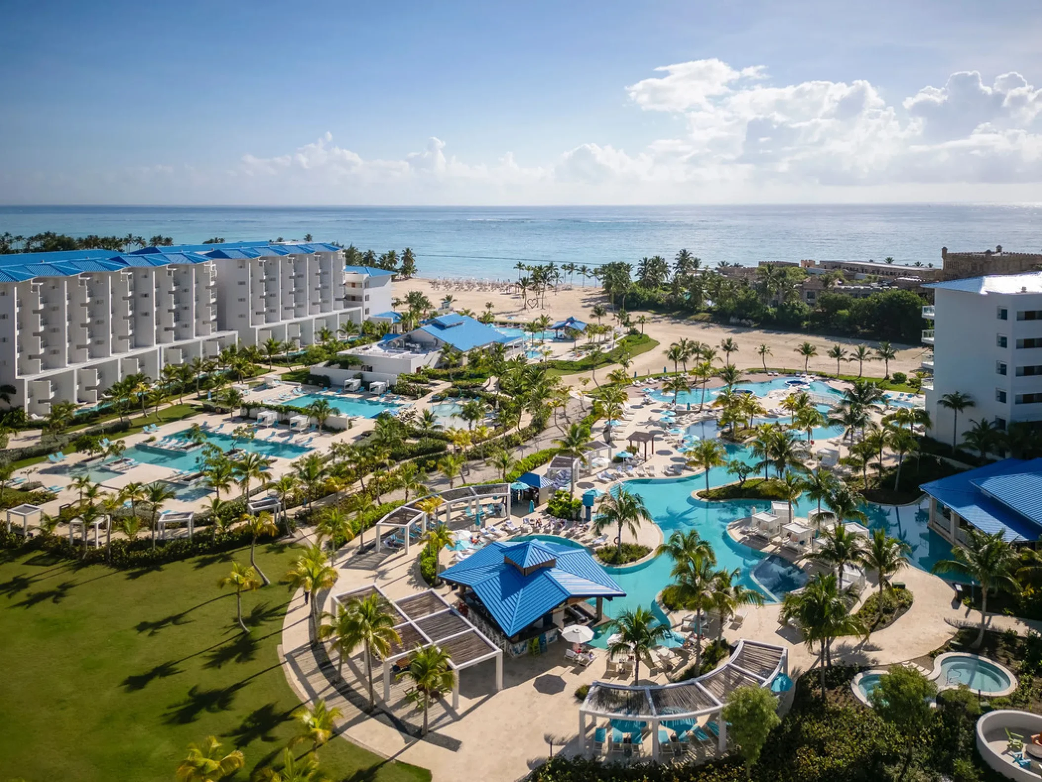 dreams cap cana aerial view