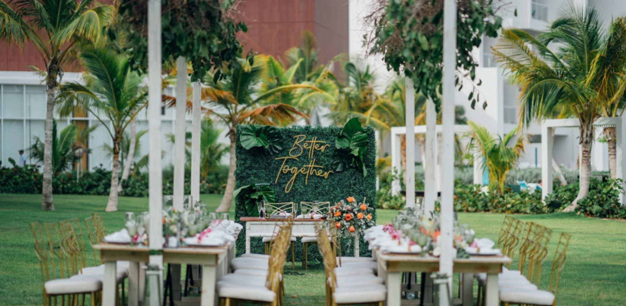 garden venue at dreams cap cana