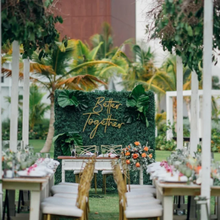 garden venue at dreams cap cana