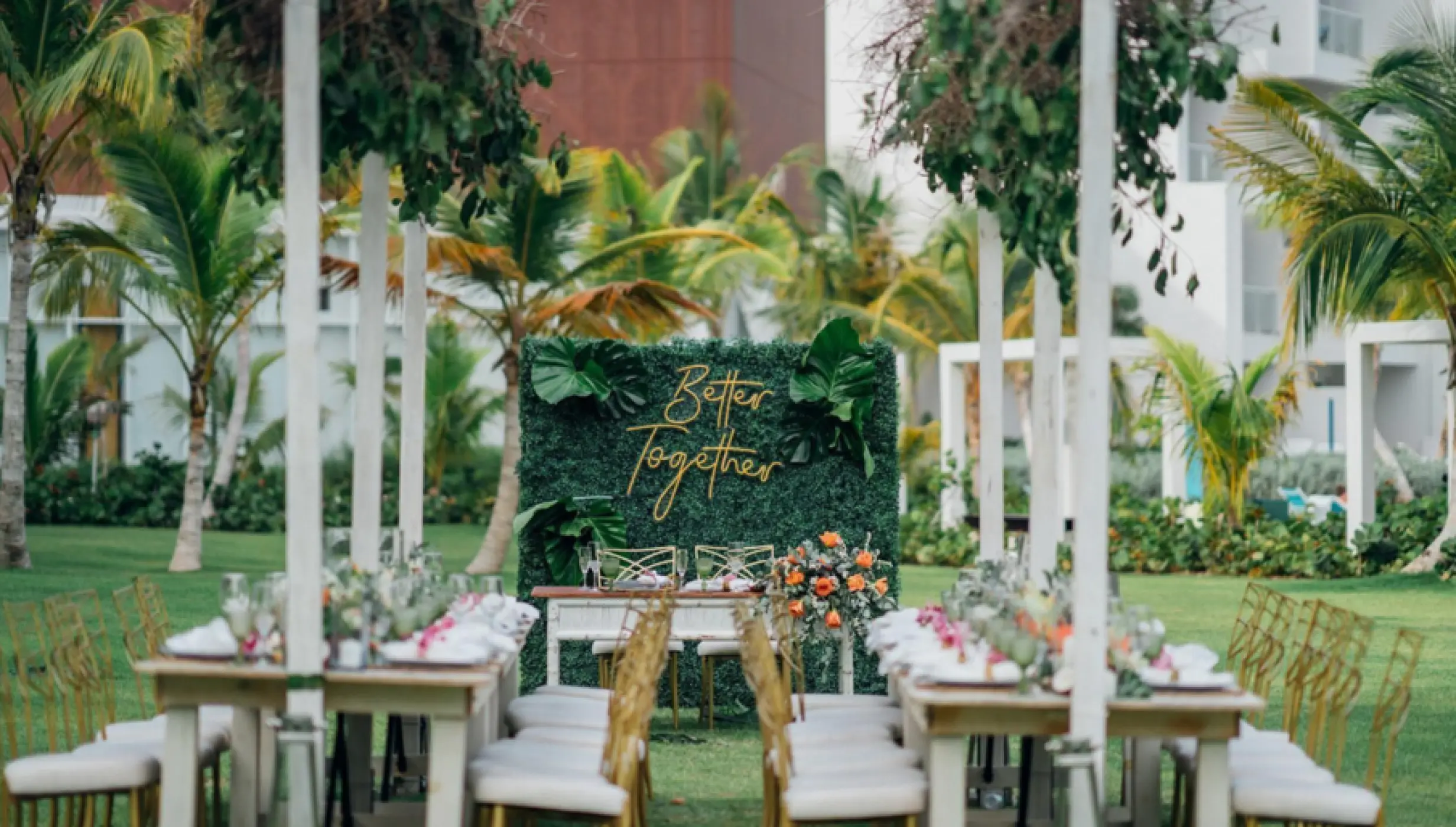 garden venue at dreams cap cana