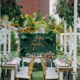 garden venue at dreams cap cana