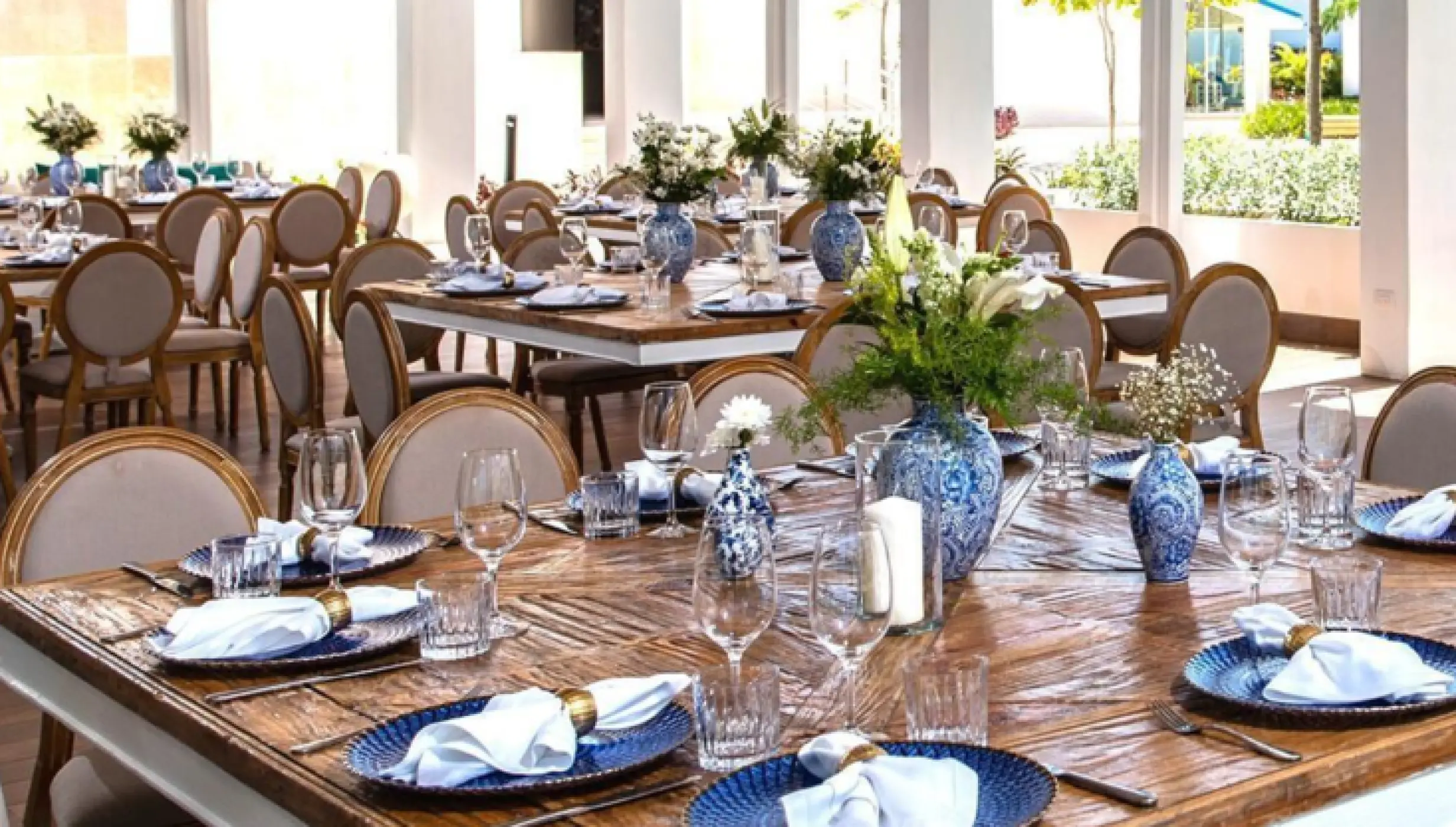 restaurant terrace venue at dreams cap cana