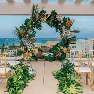 sky deck venue at dreams cap cana