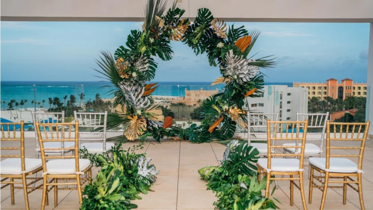 sky deck venue at dreams cap cana