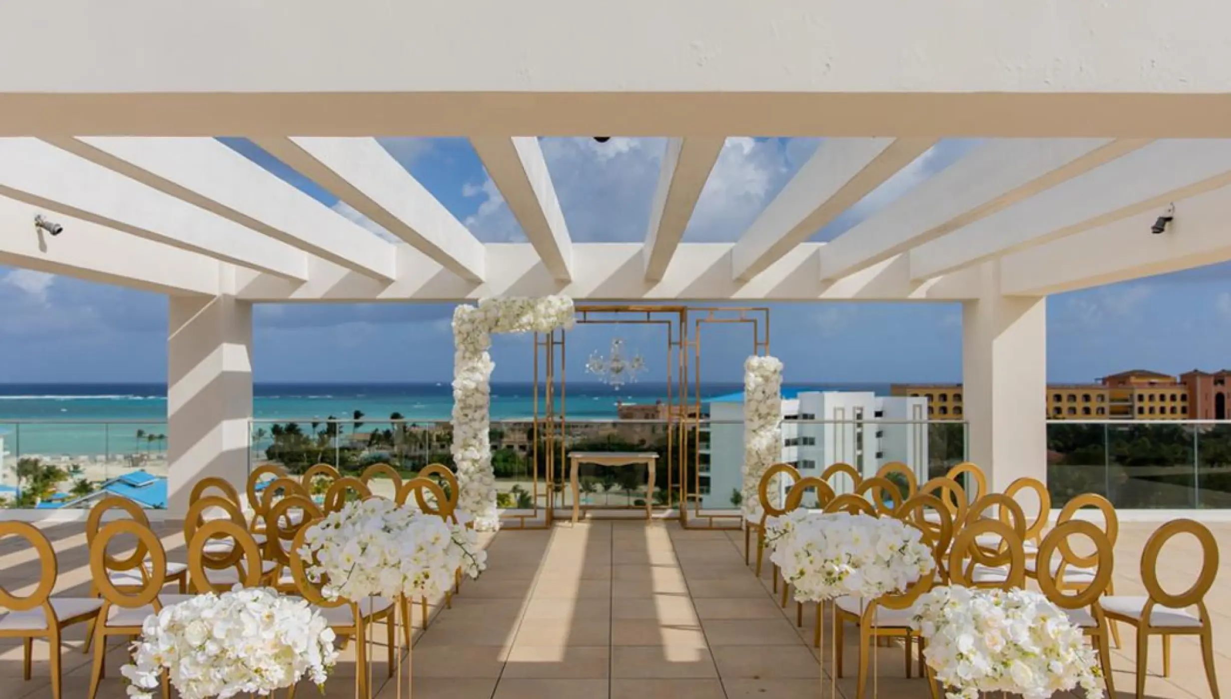 sky deck venue at dreams cap cana