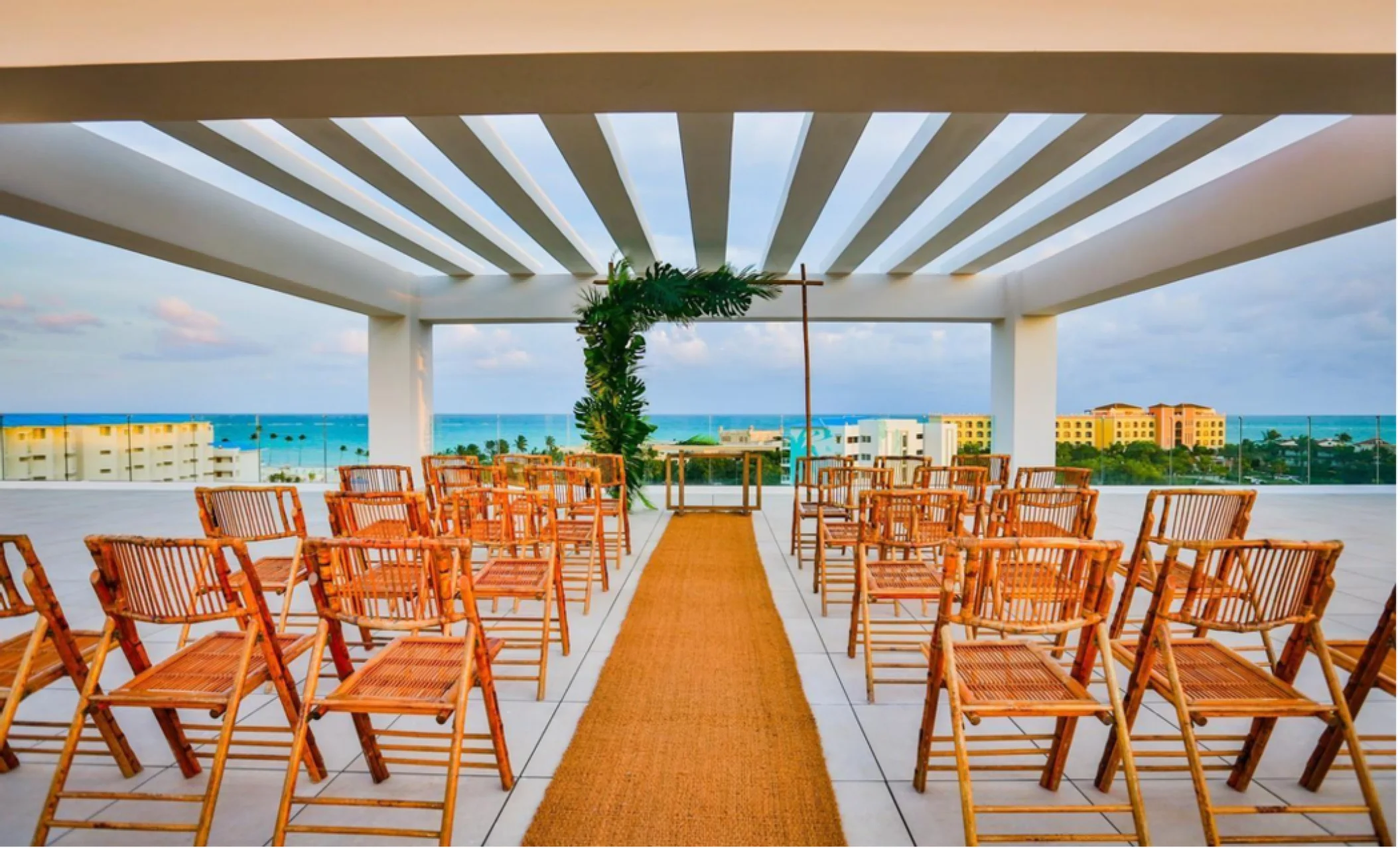 sky deck venue at dreams cap cana