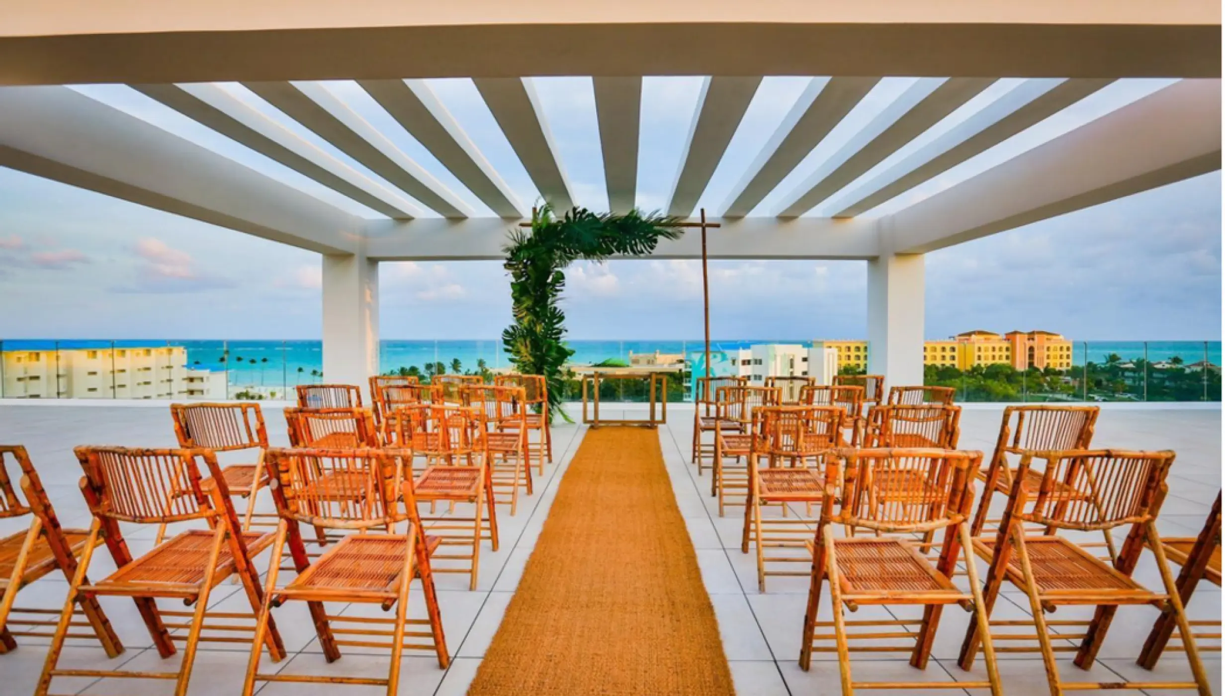 sky deck venue at dreams cap cana