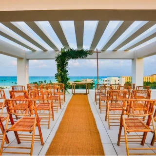sky deck venue at dreams cap cana