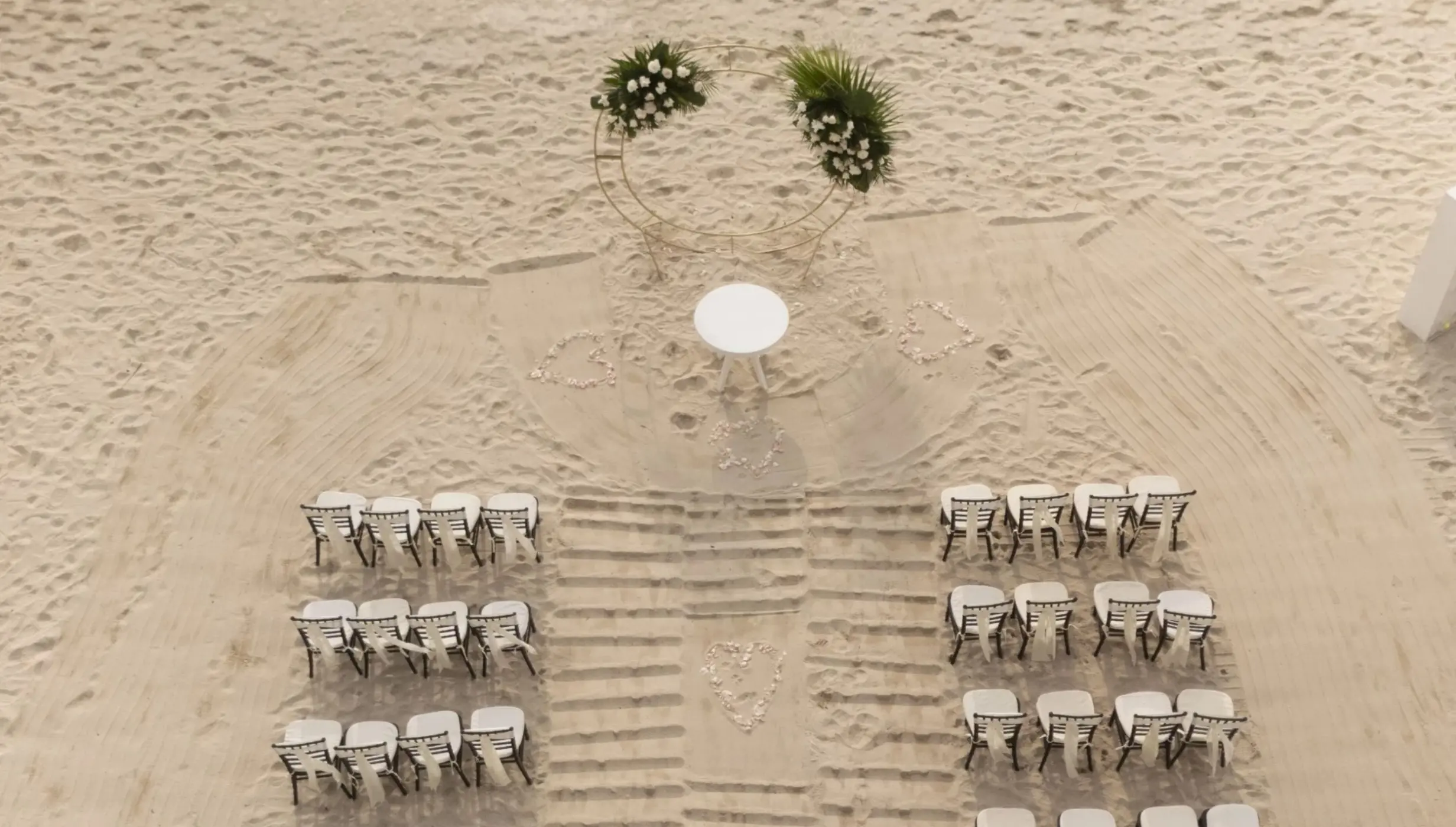 beach venue at dreams cozumel cape resort