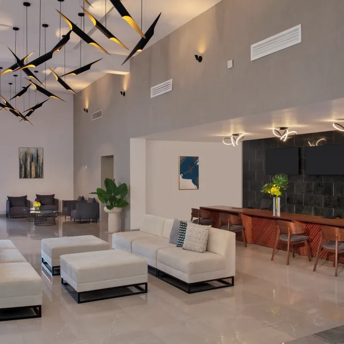 Main Lobby at Dreams Cozumel Resort.