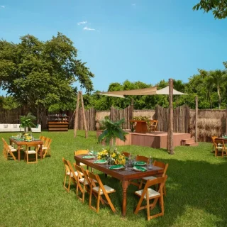 garden venue at the dreams cozumel cape resort