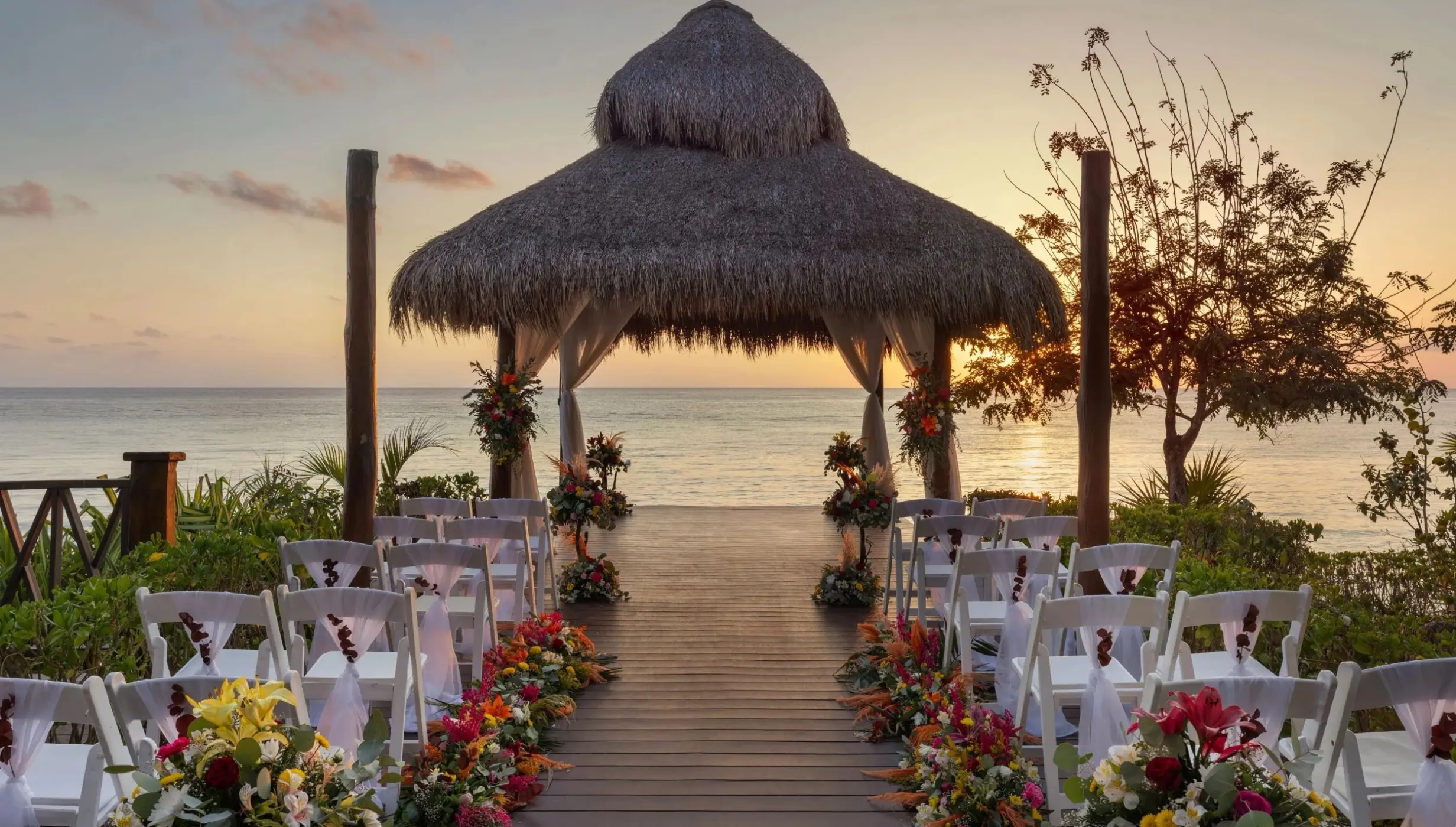 gazebo venue at dreams cozumel cape resort