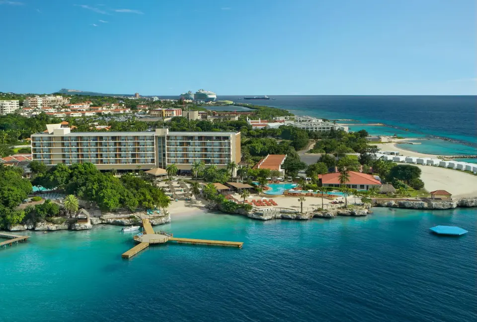 aerial view of Dreams Curacao
