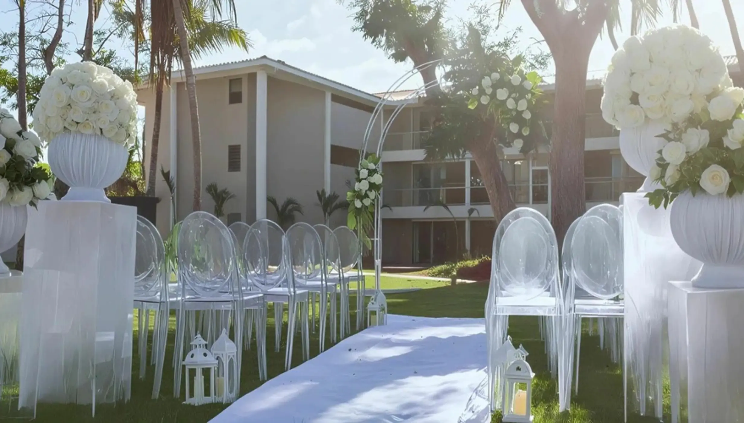 garden venue at Dreams Flora Resort & Spa