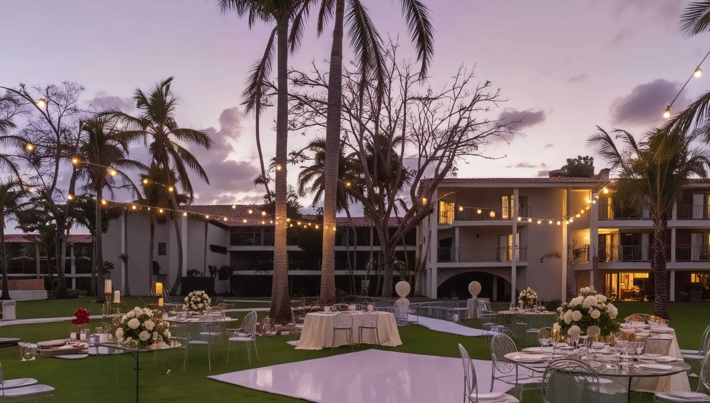 garden venue at Dreams Flora Resort & Spa