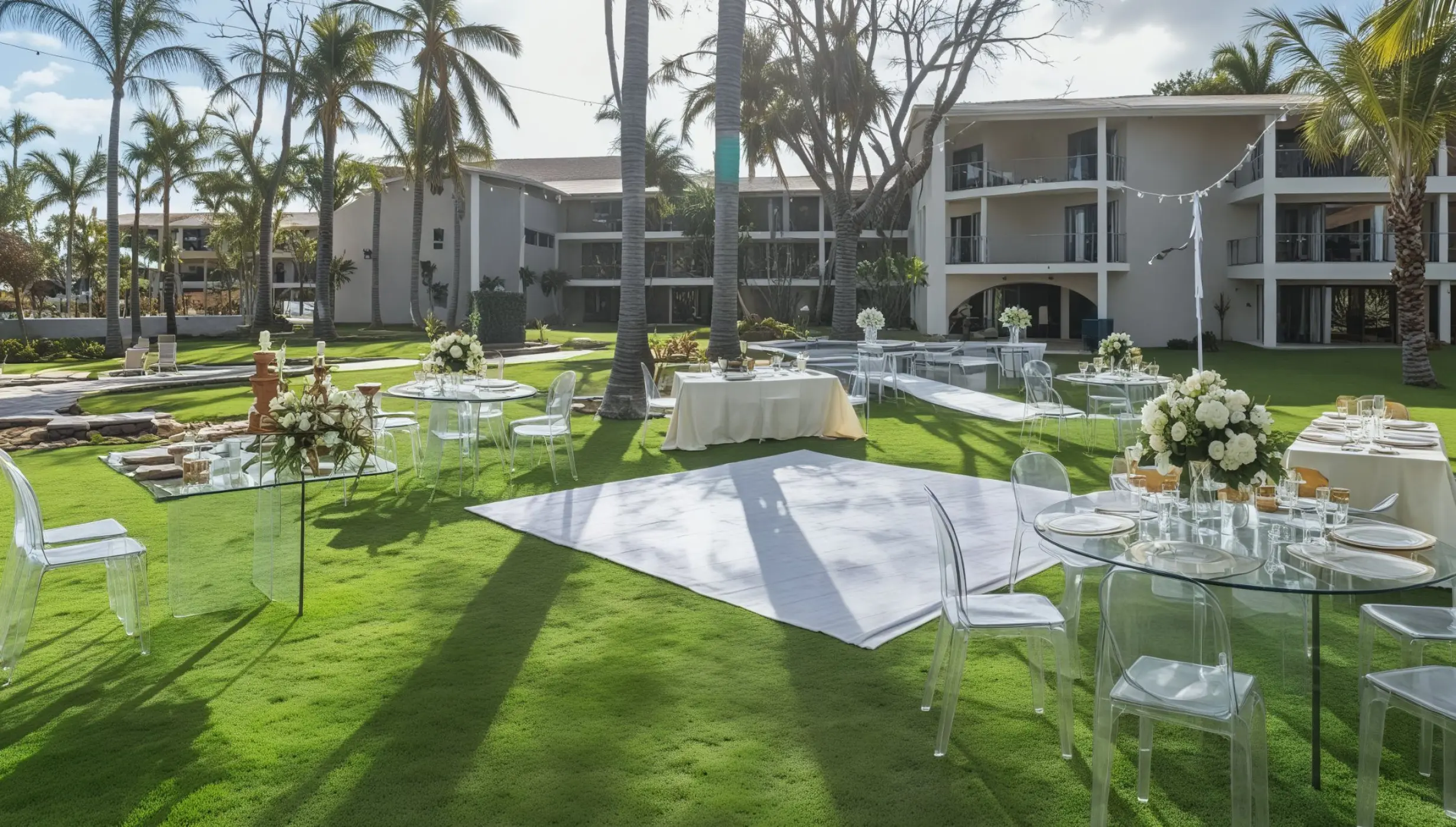 garden venue at Dreams Flora Resort & Spa