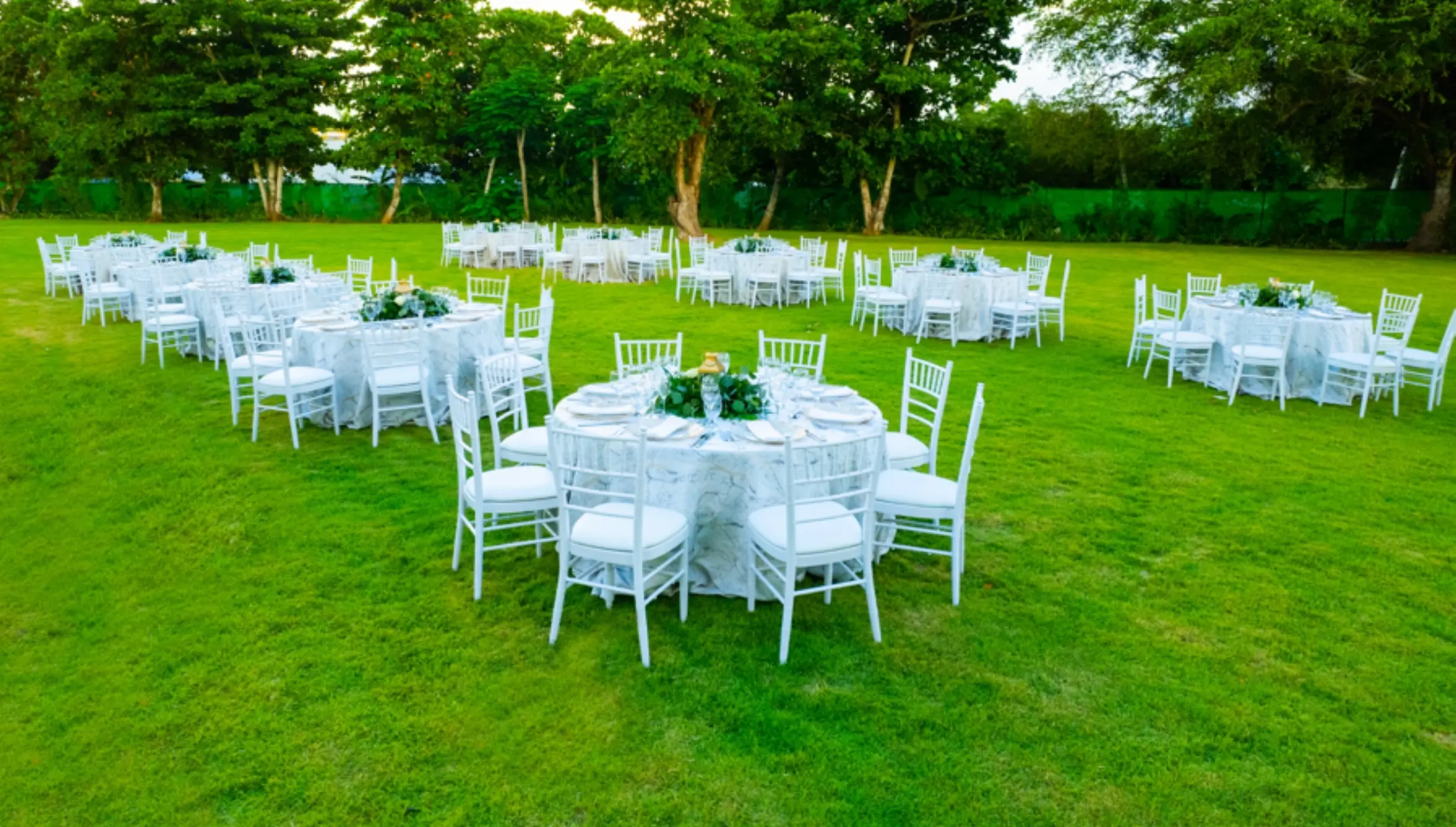 Coco garden venue shared between Dreams and Secrets La Romana