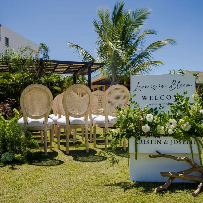 Himitsu Garden Terrace venue at Dreams Macao Beach Punta Cana