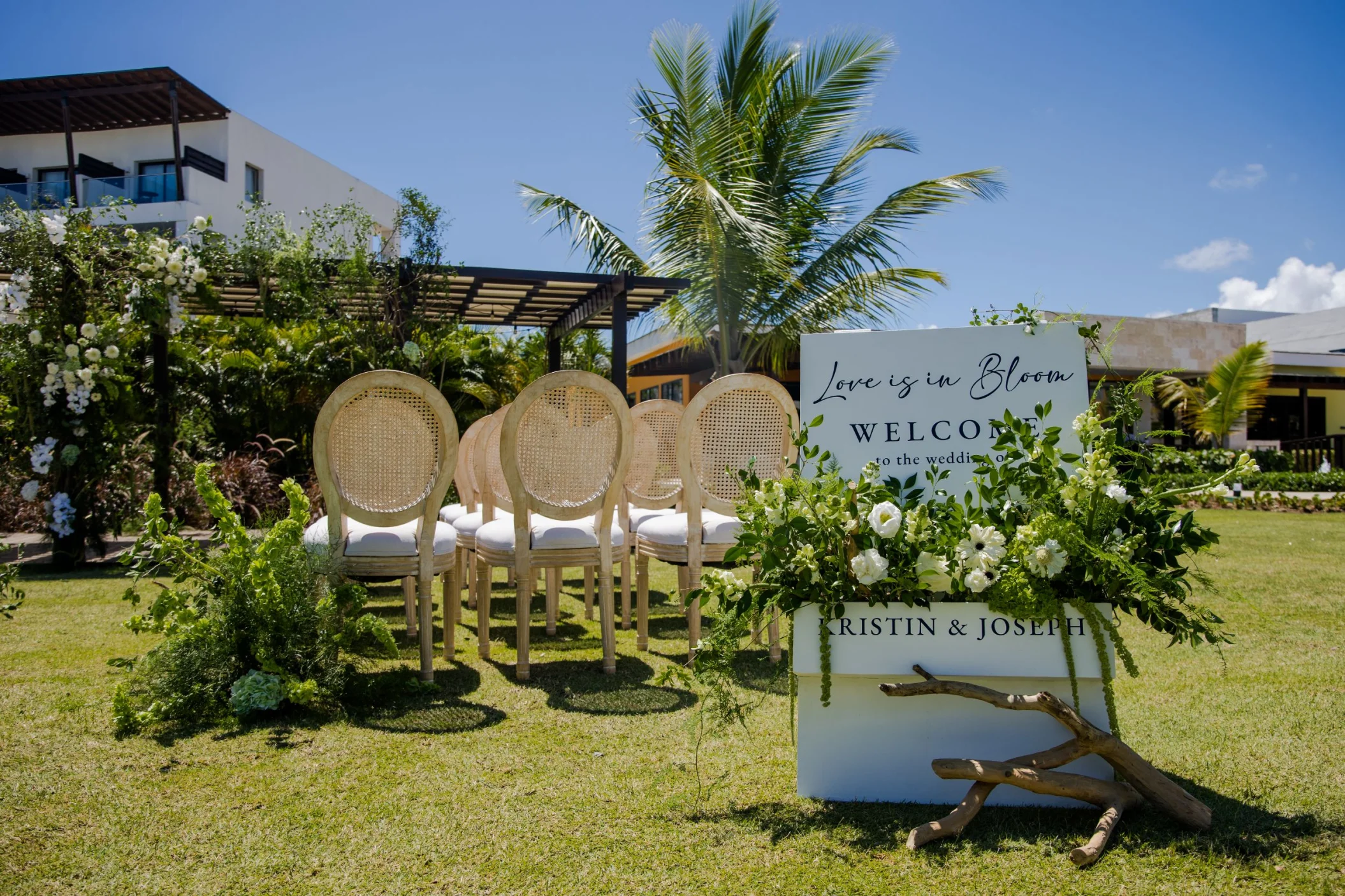 Himitsu Garden Terrace venue at Dreams Macao Beach Punta Cana