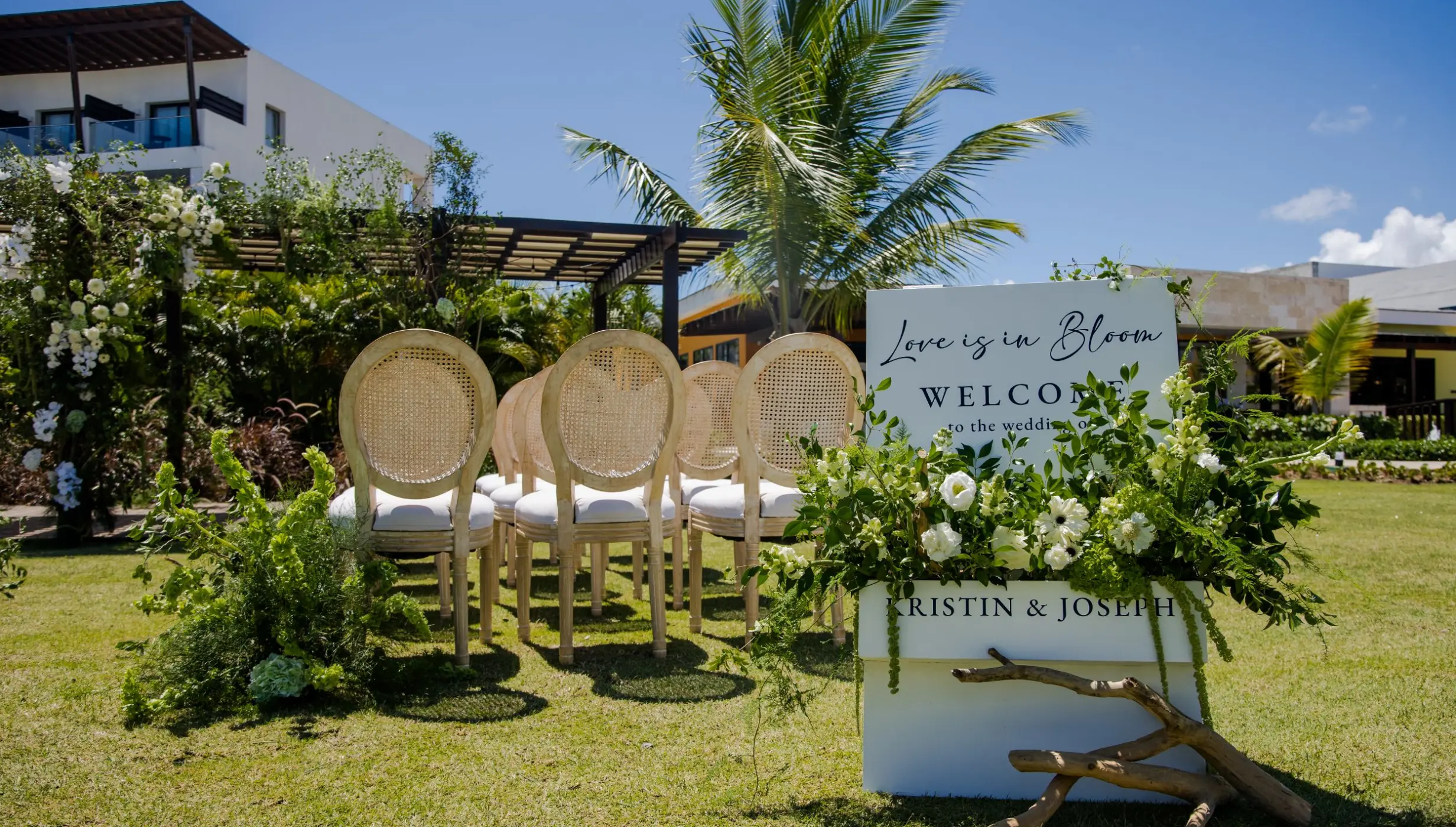 Himitsu Garden Terrace venue at Dreams Macao Beach Punta Cana