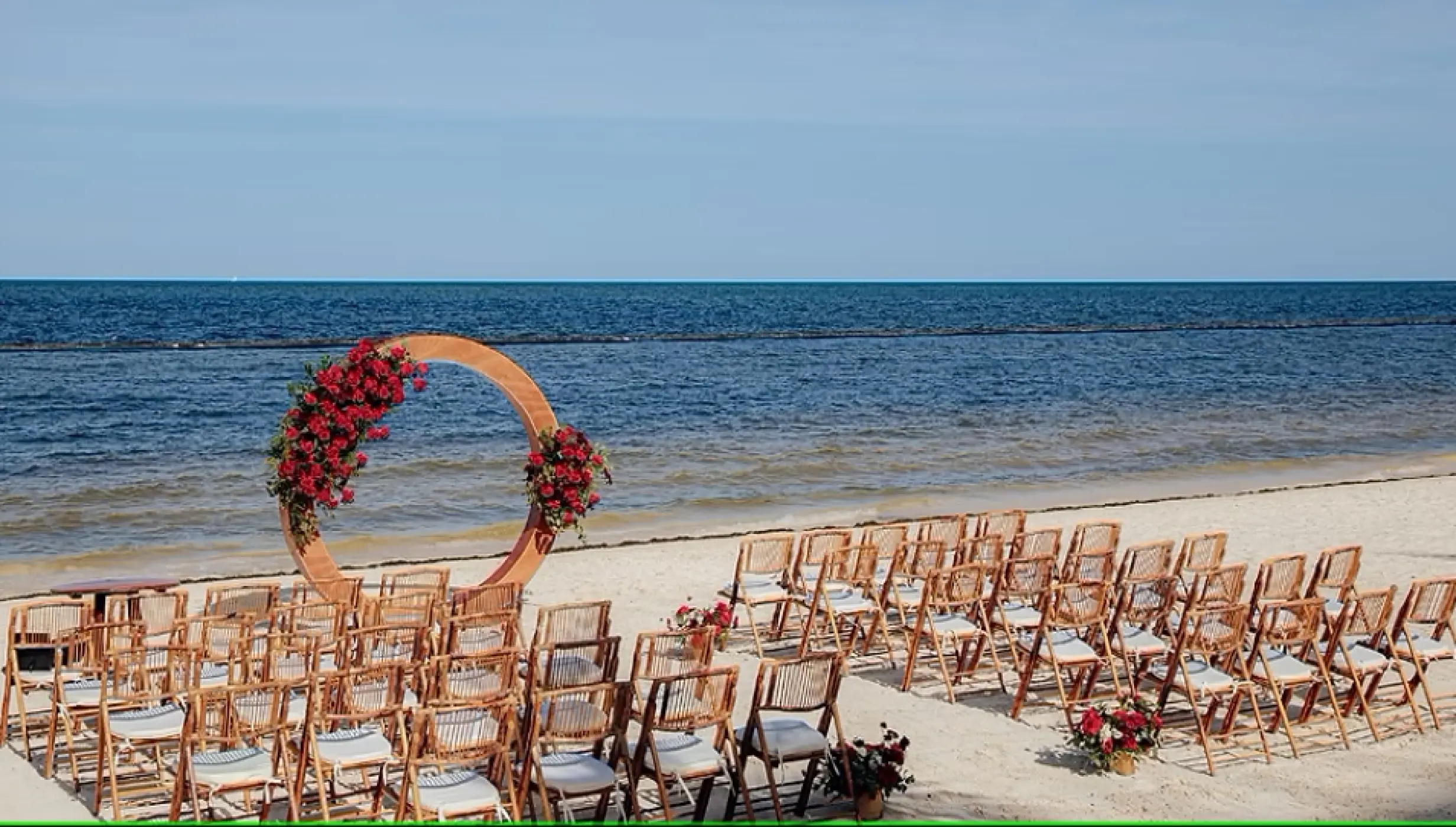 dreams natura beach wedding venue