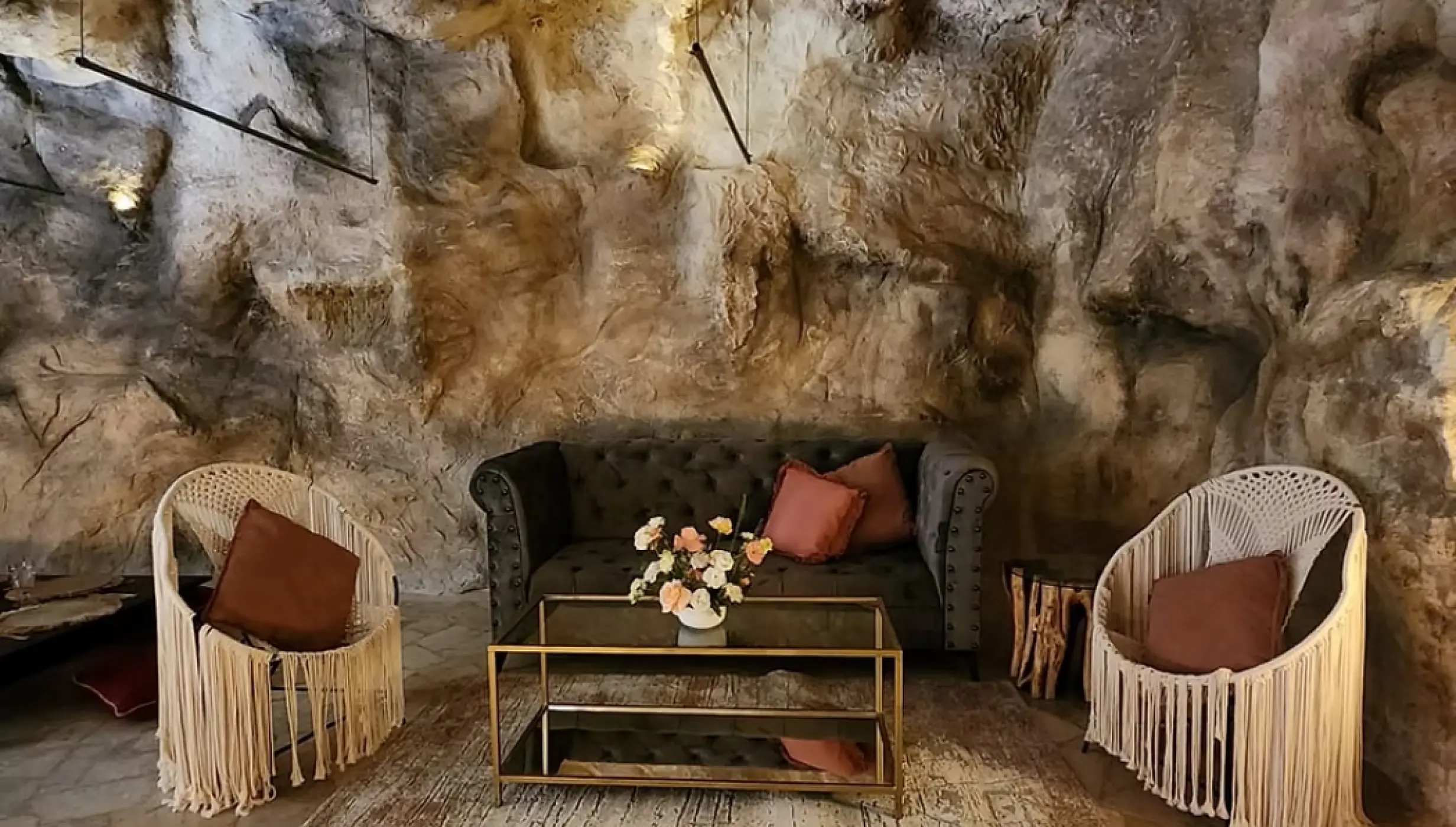 spa cave venue at dreams natura