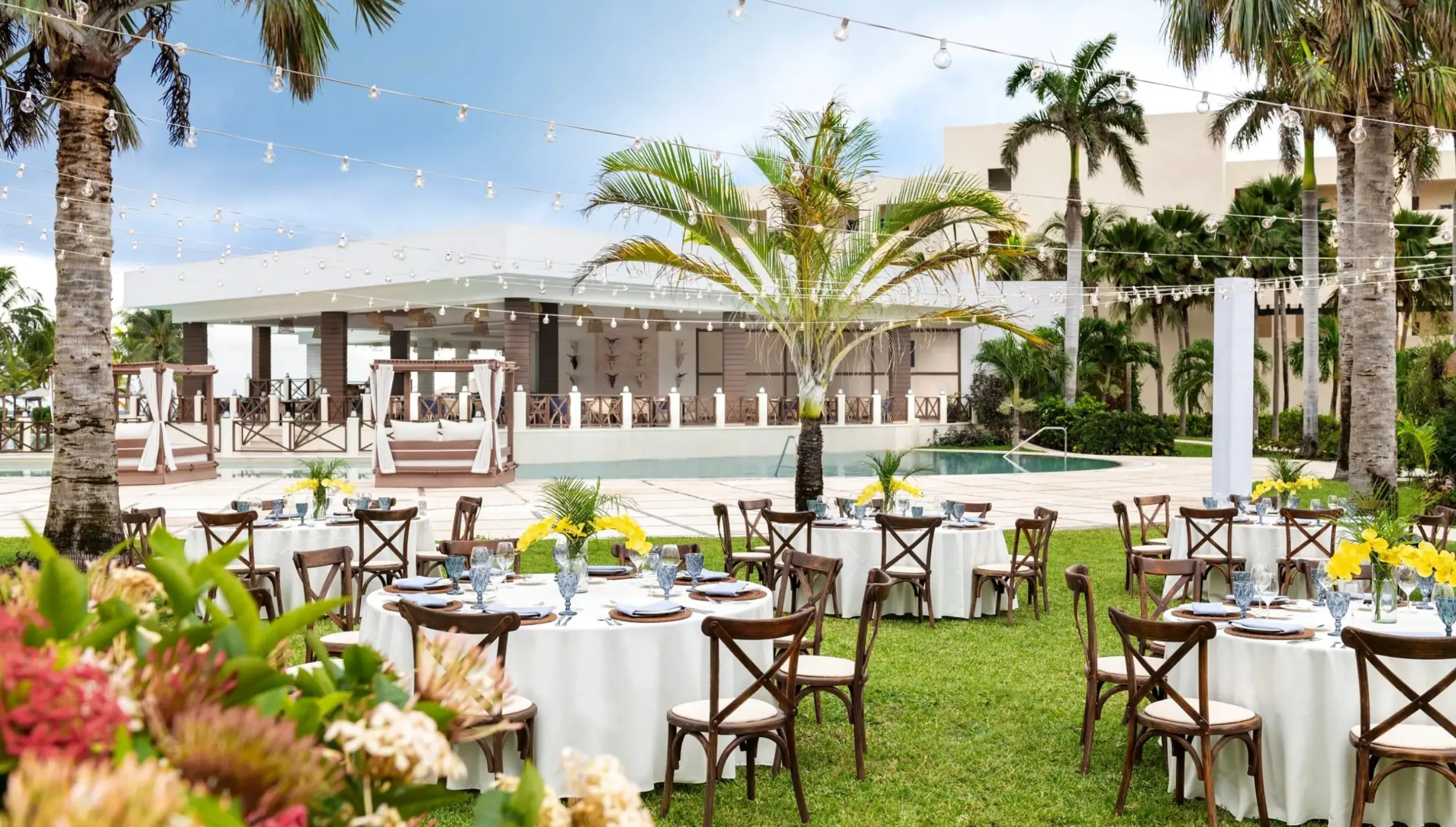 guava garden venue at Dreams Puerto Morelos Resort & Spa