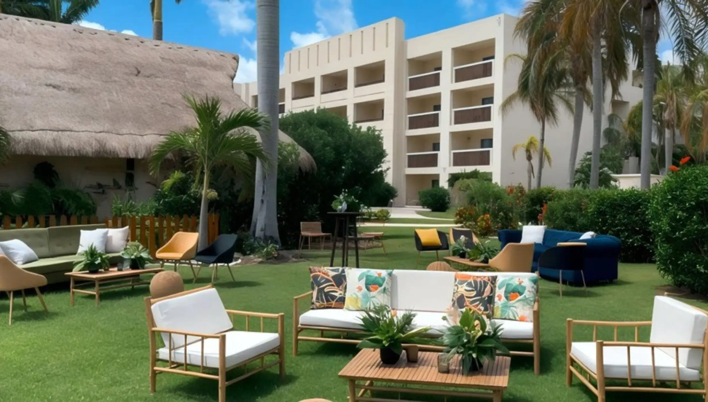 guava garden venue at Dreams Puerto Morelos Resort & Spa