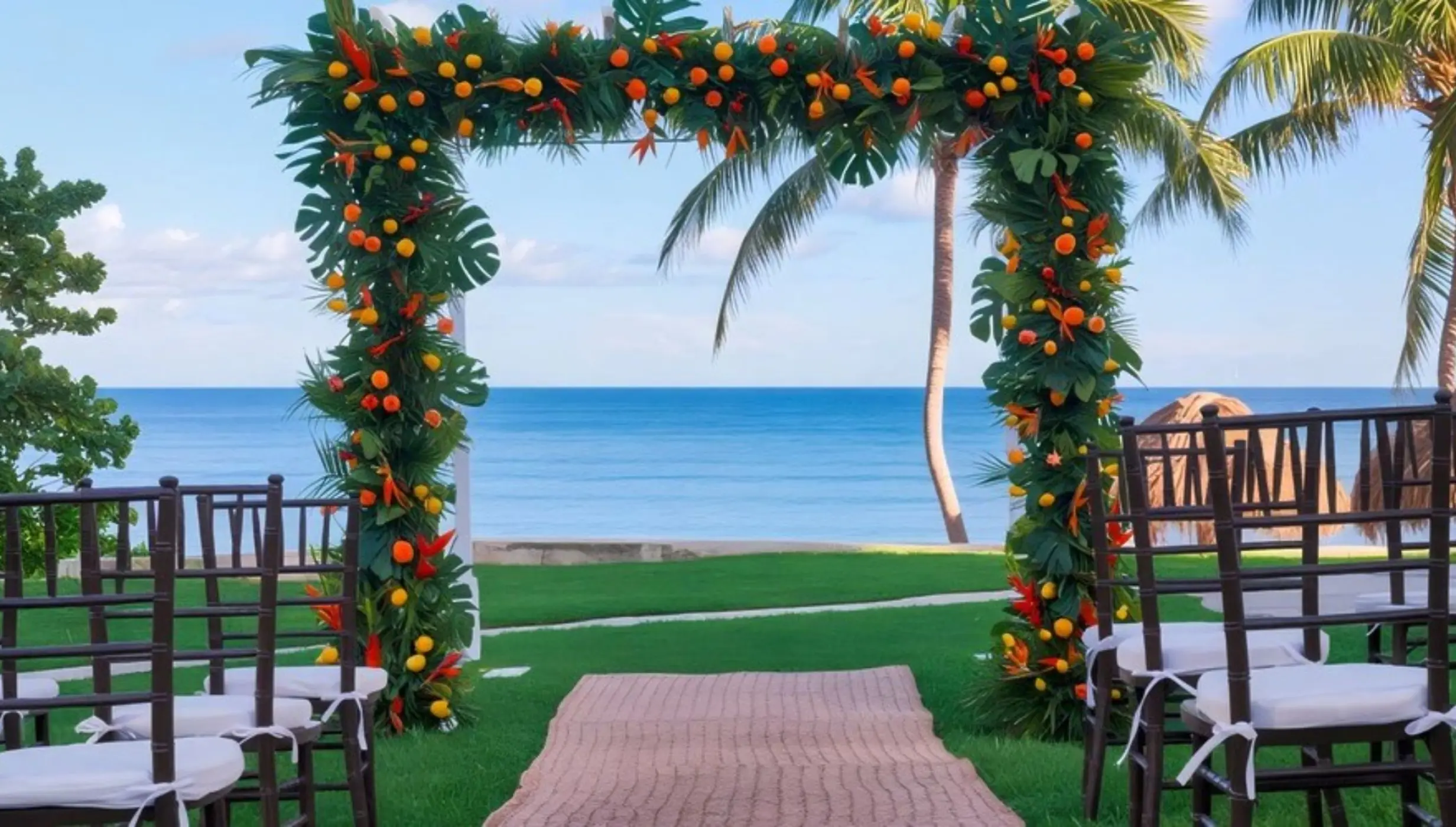 mango garden venue at Dreams Puerto Morelos Resort & Spa