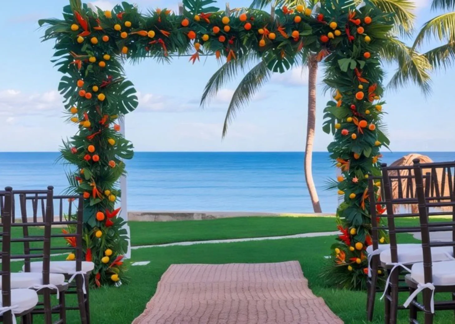 mango garden venue at Dreams Puerto Morelos Resort & Spa