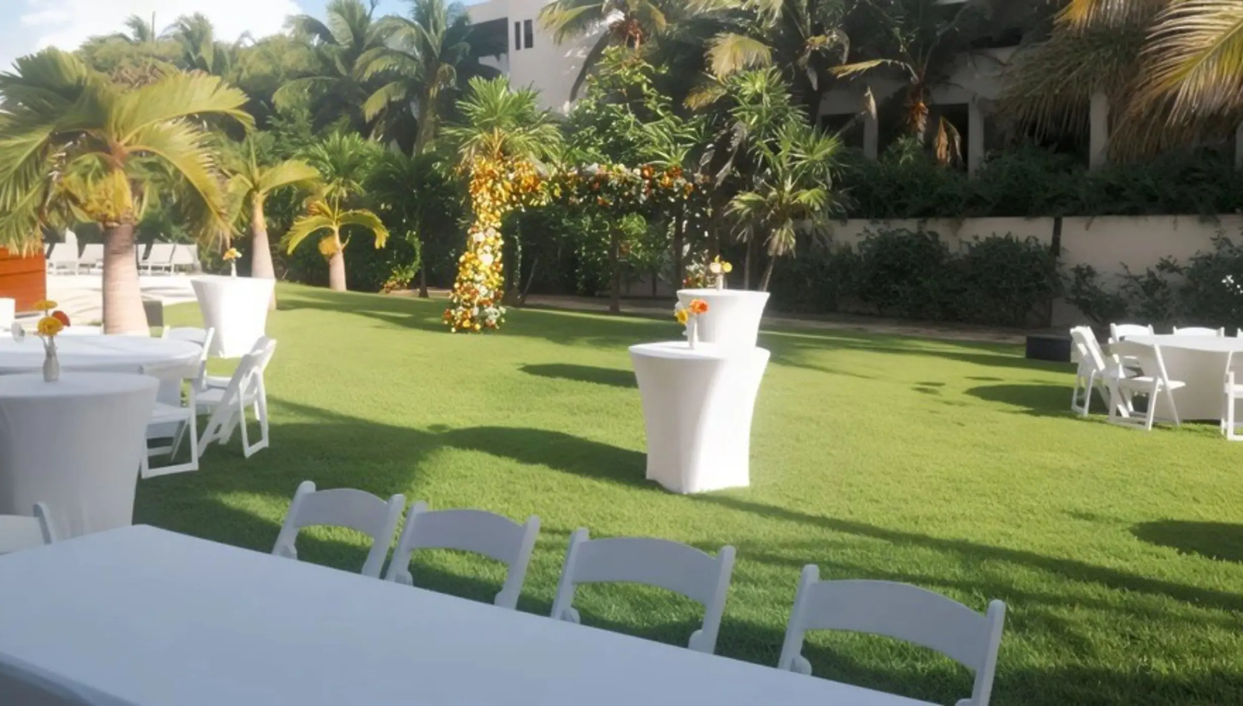 mango garden venue at Dreams Puerto Morelos Resort & Spa
