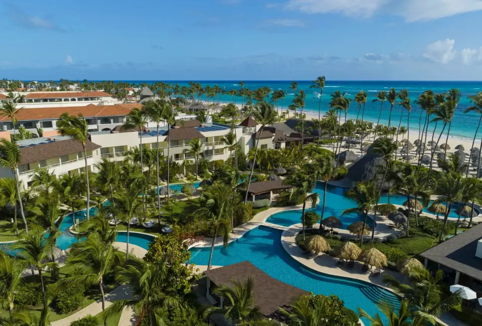 Aerial view of Dreams Royal Beach Punta Cana