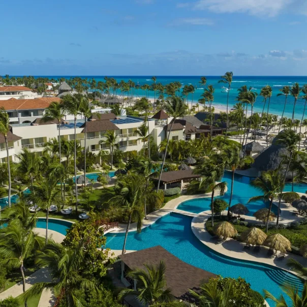 Aerial view of Dreams Royal Beach Punta Cana