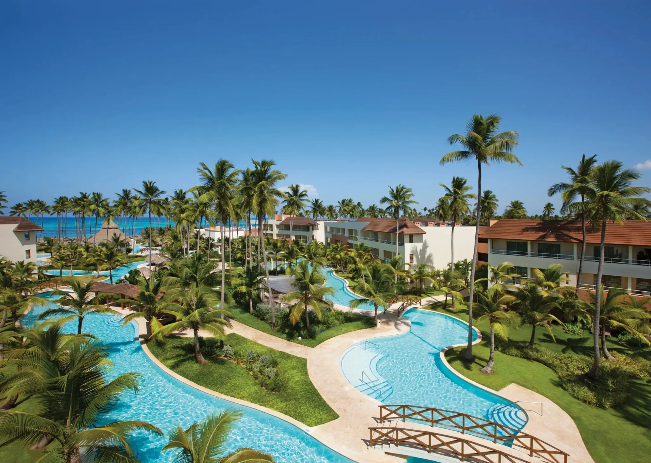 aerial view of Dreams Royal Beach Punta Cana
