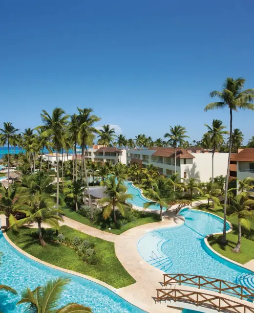 aerial view of Dreams Royal Beach Punta Cana