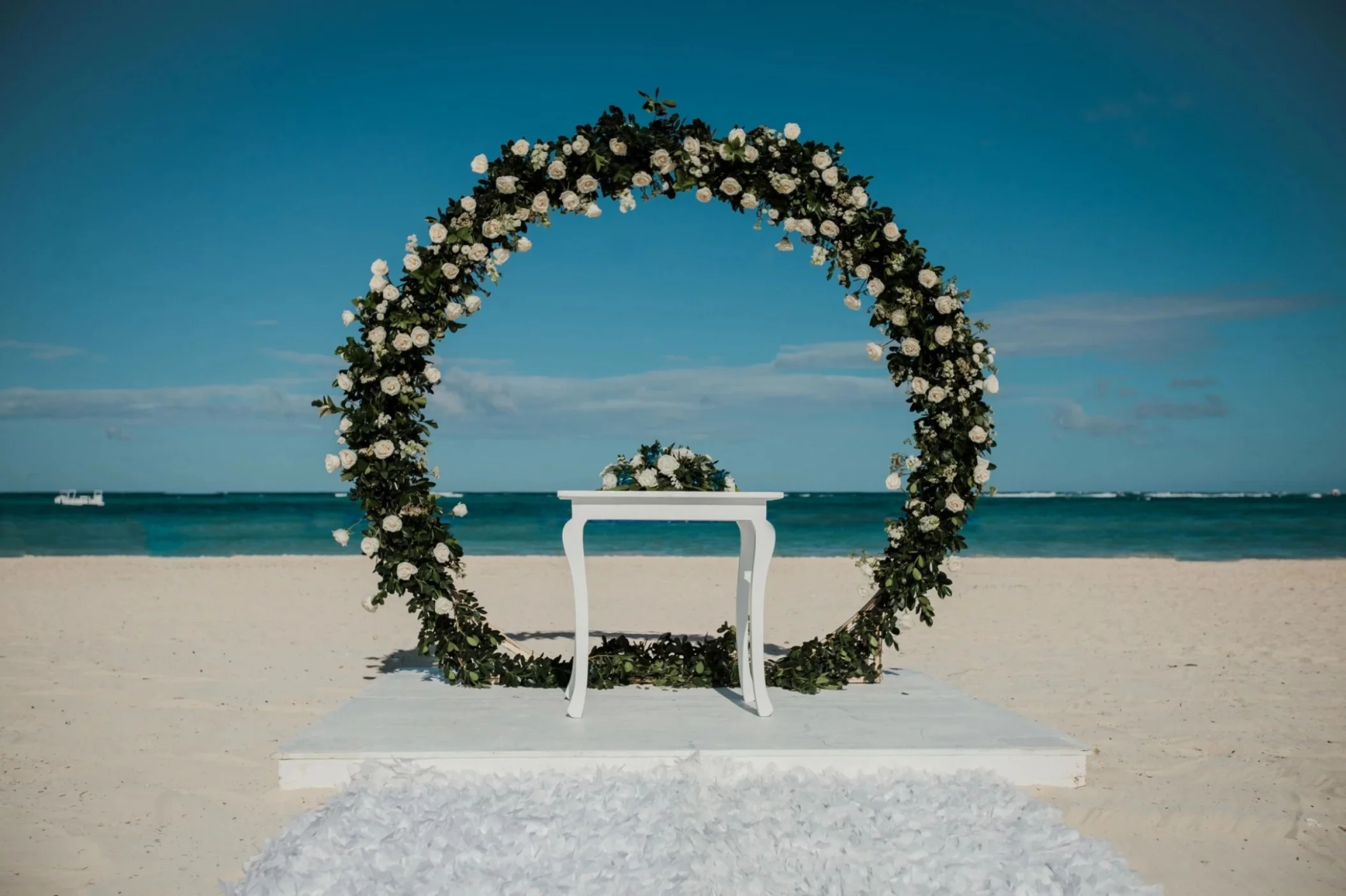 beach venue at Dreams Royal Beach Punta Cana