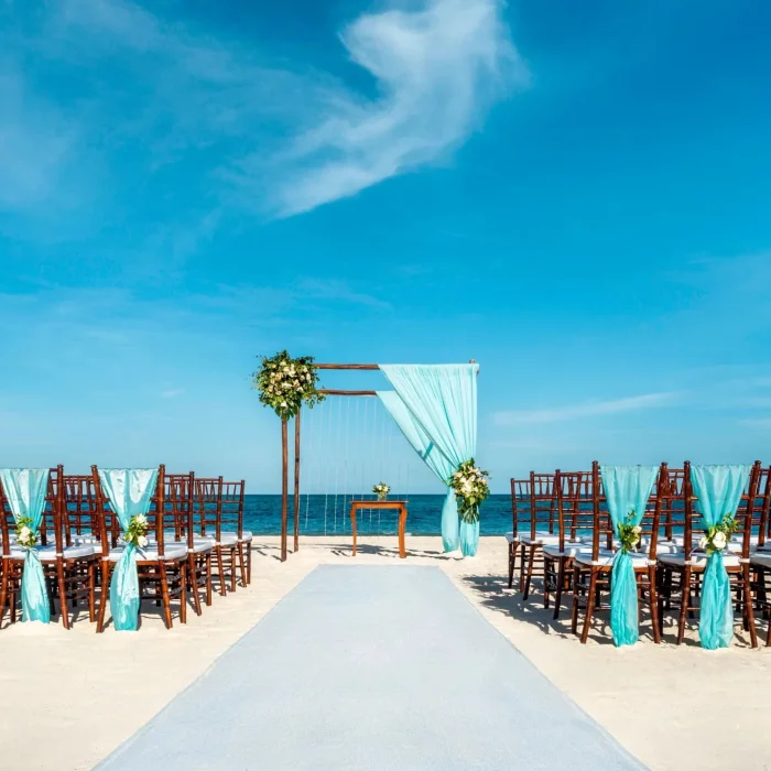 beach venue at Dreams Royal Beach Punta Cana