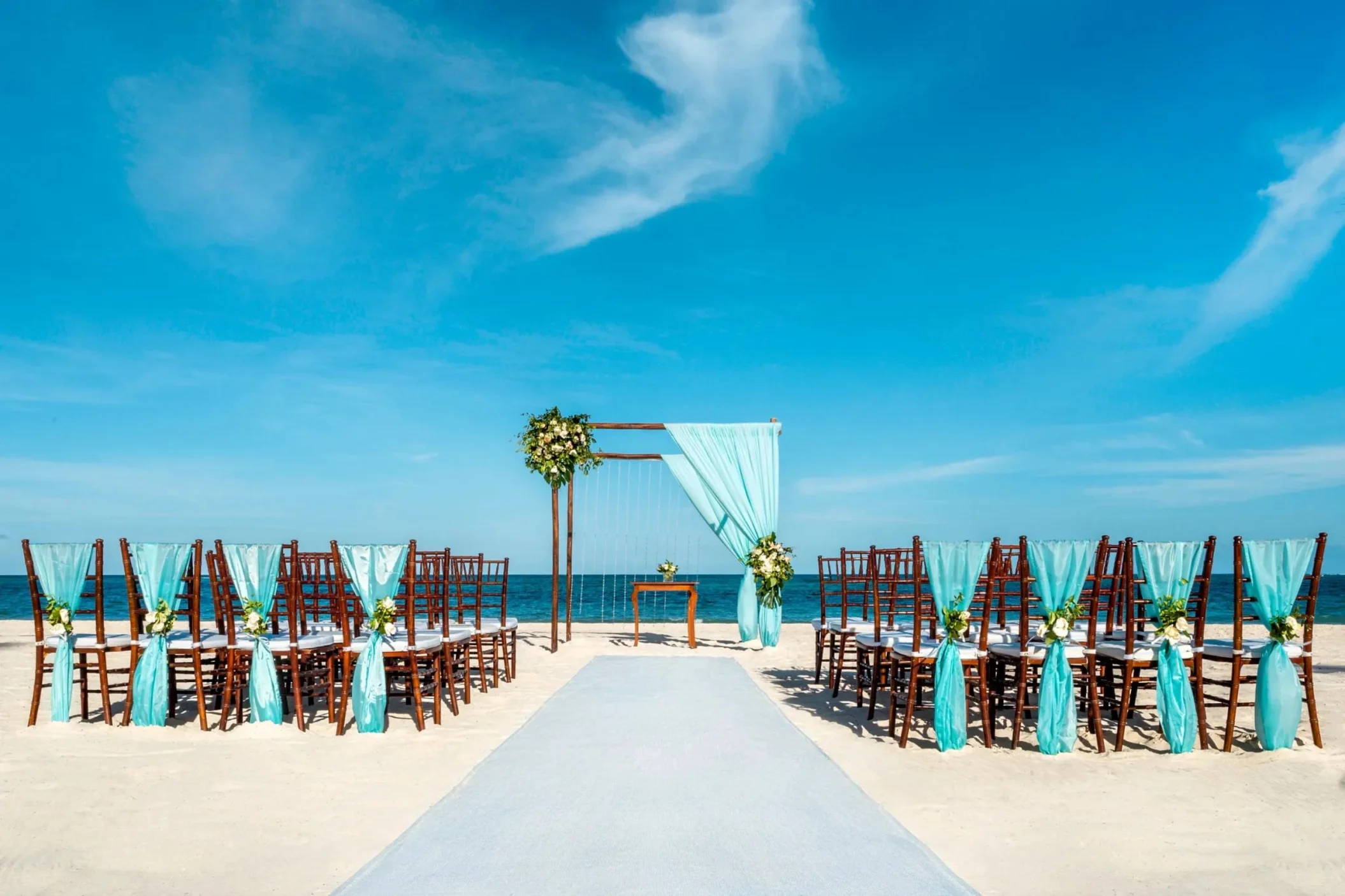 beach venue at Dreams Royal Beach Punta Cana